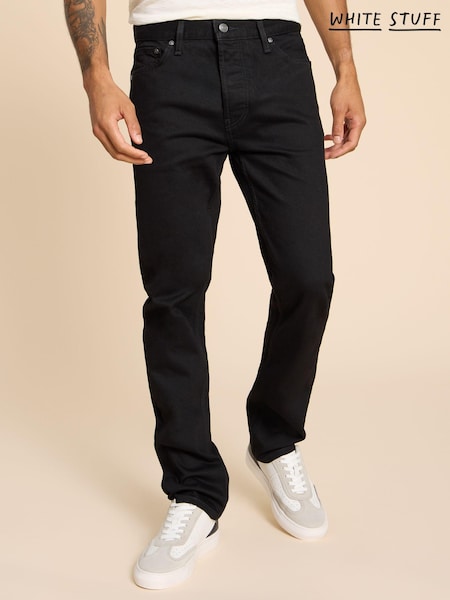 White Stuff Black Eastwood Straight Jeans (K81885) | £55