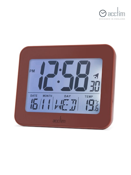 Acctim Clocks Spice Otto LCD Alarm Clock (K83189) | £28