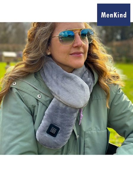 MenKind Grey Heated Travel Scarf (K83836) | £20