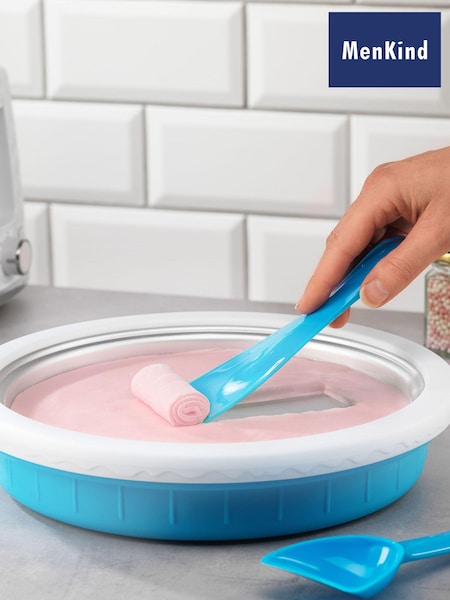 MenKind Blue Treat Factory Rolled Ice Cream Maker (K83880) | £25