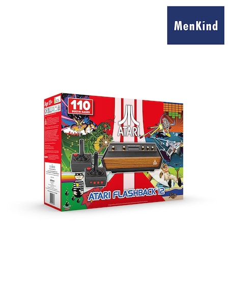 MenKind Black Atari Flashback 12 Retro Games Console (K83884) | £75