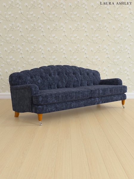 Kingsley Velvet/Midnight Navy Havering By Laura Ashley (K84707) | £1,750