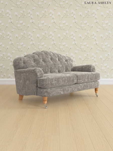 Kingsley Velvet/Pale French Grey Havering By Laura Ashley (K84724) | £1,450