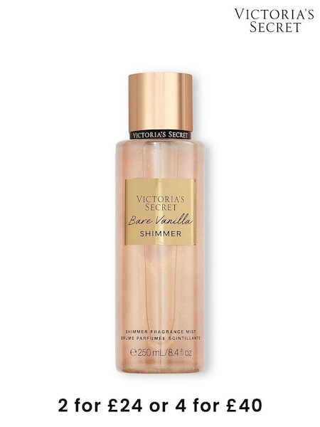 Victoria's Secret Bare Vanilla Shimmer Body Mist 250ml (K84881) | £18