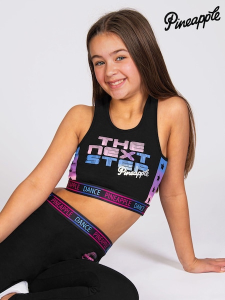 Pineapple Black X The Next Step Crop Top (K85004) | £18