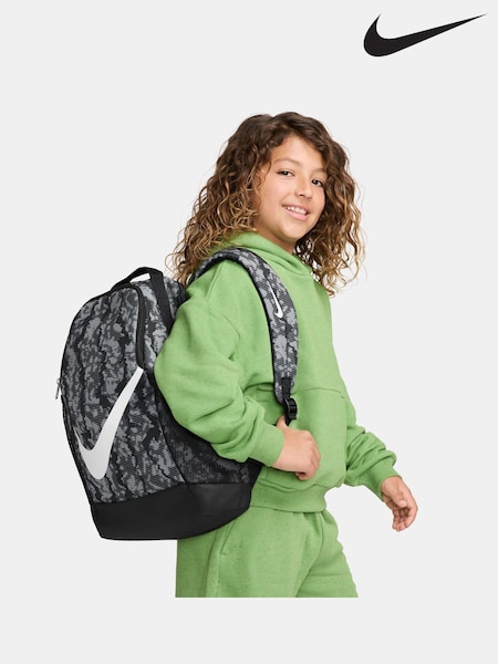Nike Black Brasilia Backpack (18L) (K85214) | £38
