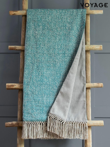 Voyage Azure Oryx Throw (K86670) | £200