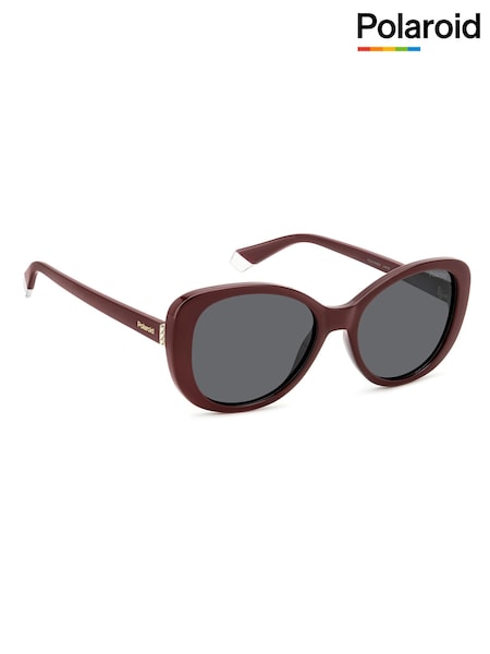 Polaroid Red 4154/S/X Butterfly Sunglasses (K86733) | £65
