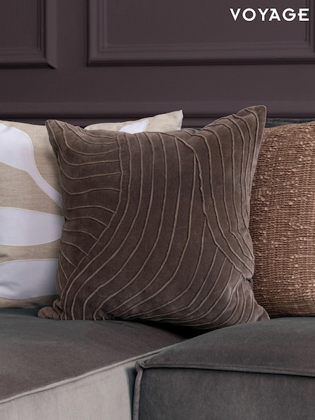 Voyage Iron Waterfall Abstract Cushion (K87913) | £34
