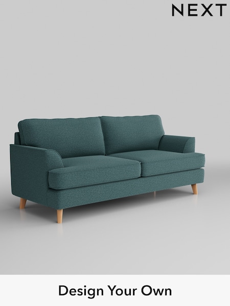 Chunky Chenille/Mid Teal Green Peyton (K88575) | £1,075