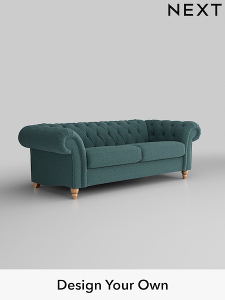 Chunky Chenille/Mid Teal Green Gosford Ii Deep Sit (K88587) | £1,625