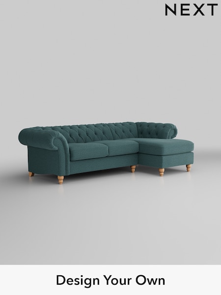 Chunky Chenille/Mid Teal Green Gosford Ii Deep Sit (K88587) | £2,525