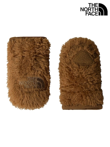 The North Face Brown Baby Bear Suave Oso Mittens (K88594) | £22