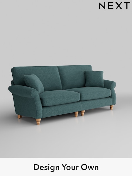 Chunky Chenille/Mid Teal Green Ashford (K88621) | £1,550
