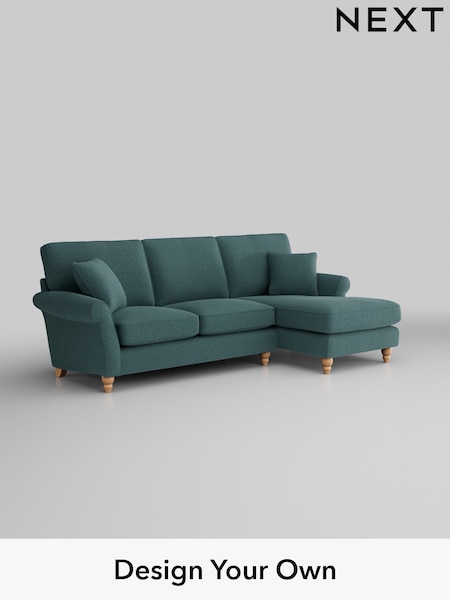 Chunky Chenille/Mid Teal Green Ashford (K88621) | £1,975