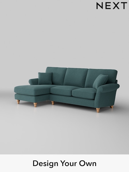 Chunky Chenille/Mid Teal Green Ashford (K88621) | £1,975