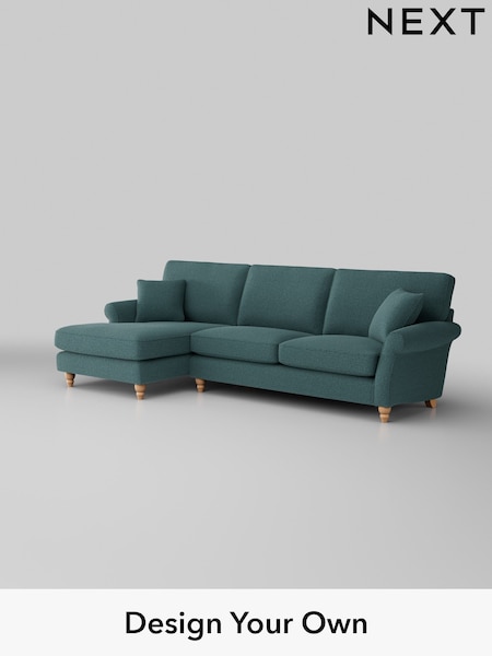 Chunky Chenille/Mid Teal Green Ashford (K88621) | £2,125