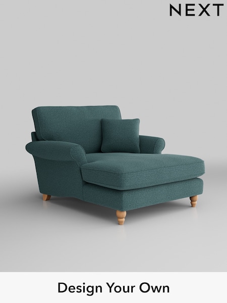 Chunky Chenille/Mid Teal Green Ashford (K88621) | £1,125