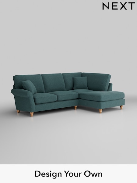 Chunky Chenille/Mid Teal Green Ashford (K88621) | £2,025