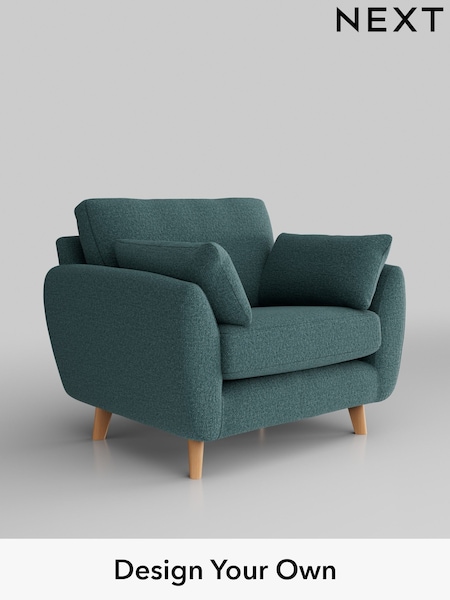 Chunky Chenille/Mid Teal Green Wilson (K88622) | £650