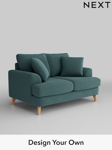 Chunky Chenille/Mid Teal Green Parker (K88623) | £1,175