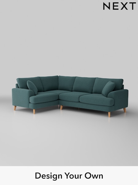Chunky Chenille/Mid Teal Green Parker (K88623) | £2,325
