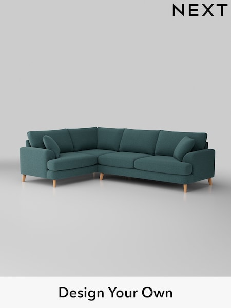 Chunky Chenille/Mid Teal Green Parker (K88623) | £2,425