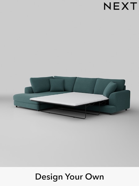 Chunky Chenille/Mid Teal Green Parker (K88623) | £2,525