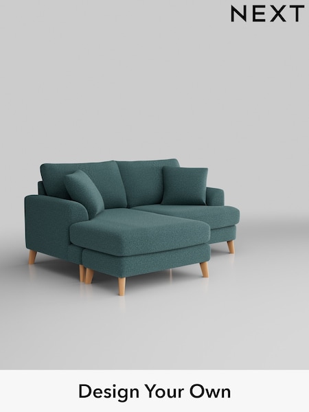 Chunky Chenille/Mid Teal Green Parker (K88623) | £1,550