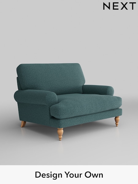 Chunky Chenille/Mid Teal Green Erin Deep Relaxed Sit (K88642) | £975