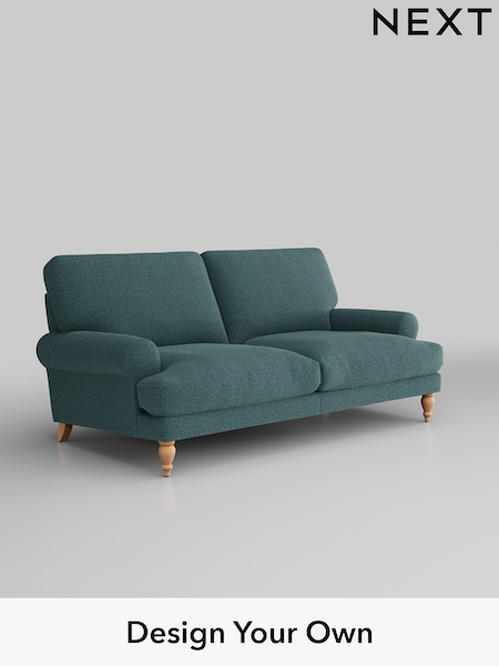 Chunky Chenille/Mid Teal Green Erin Deep Relaxed Sit (K88642) | £1,275