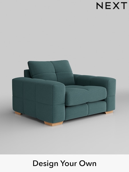 Chunky Chenille/Mid Teal Green Brooke Deep Sit (K88646) | £1,325