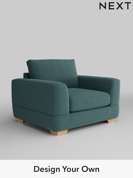 Chunky Chenille/Mid Teal Green Clayton (K88648) | £850