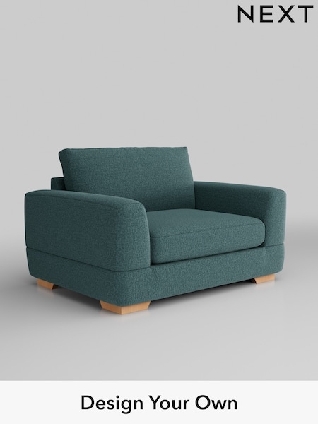 Chunky Chenille/Mid Teal Green Clayton (K88648) | £950