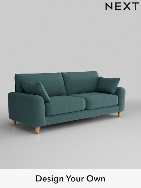 Chunky Chenille/Mid Teal Green Campbell (K88658) | £1,275