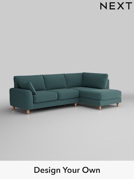 Chunky Chenille/Mid Teal Green Campbell (K88658) | £1,875