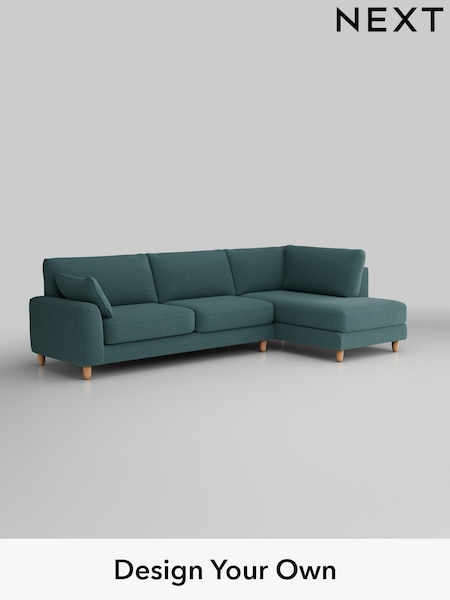 Chunky Chenille/Mid Teal Green Campbell (K88658) | £1,975