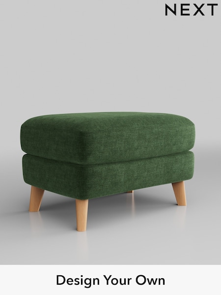 Luxe Chenille/Dark Green Conway Relaxed Sit (K88660) | £475