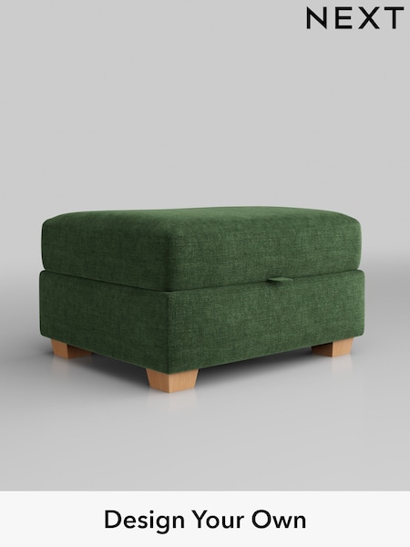 Luxe Chenille/Dark Green Heath Highback (K88662) | £525