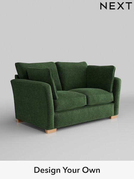 Luxe Chenille/Dark Green Heath Highback (K88662) | £1,125