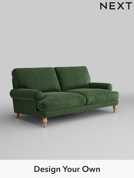 Luxe Chenille/Dark Green Erin Deep Relaxed Sit (K88679) | £1,375