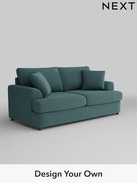 Chunky Chenille/Mid Teal Green Parker Platform (K88681) | £1,275