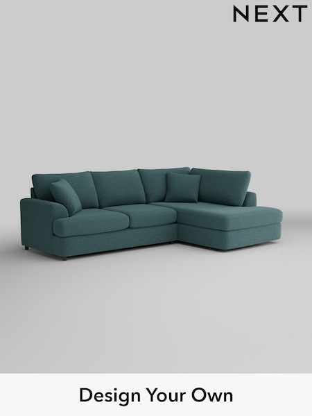 Chunky Chenille/Mid Teal Green Parker Platform (K88681) | £2,250