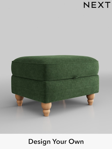 Luxe Chenille/Dark Green Ashford Highback (K88683) | £550