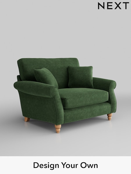 Luxe Chenille/Dark Green Ashford (K88688) | £525 - £2,250