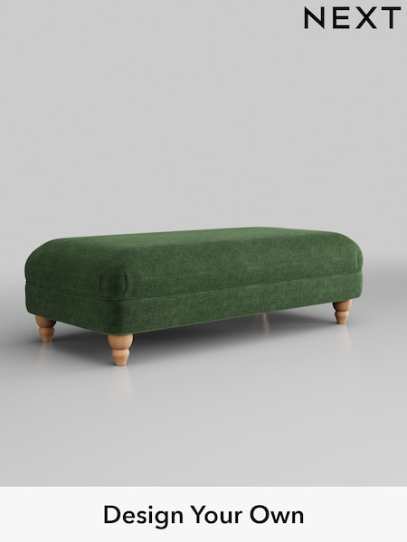 Luxe Chenille/Dark Green Ashford Relaxed Sit (K88691) | £525