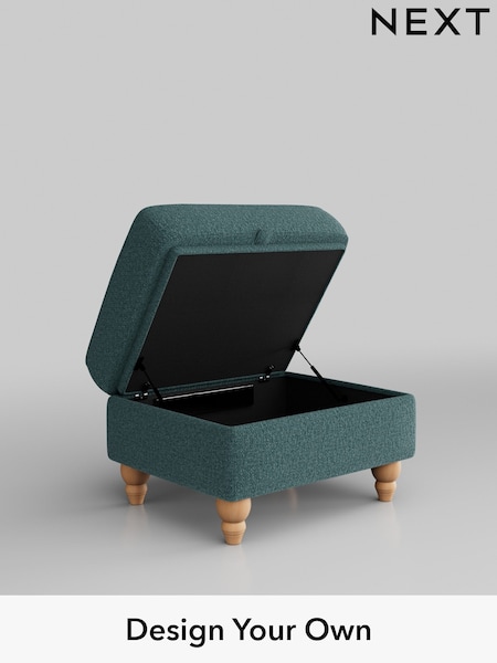 Chunky Chenille/Mid Teal Green Ashford Relaxed Sit (K88698) | £499