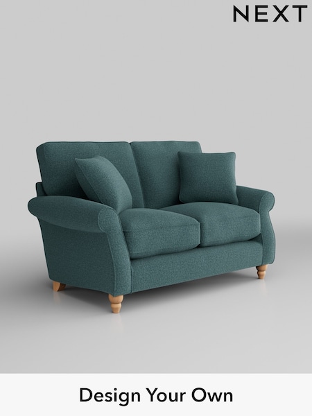 Chunky Chenille/Mid Teal Green Ashford Relaxed Sit (K88698) | £1,225