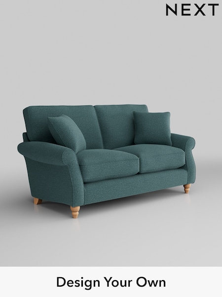 Chunky Chenille/Mid Teal Green Ashford Relaxed Sit (K88698) | £1,325