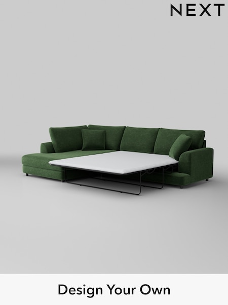 Luxe Chenille/Dark Green Parker (K88719) | £2,699